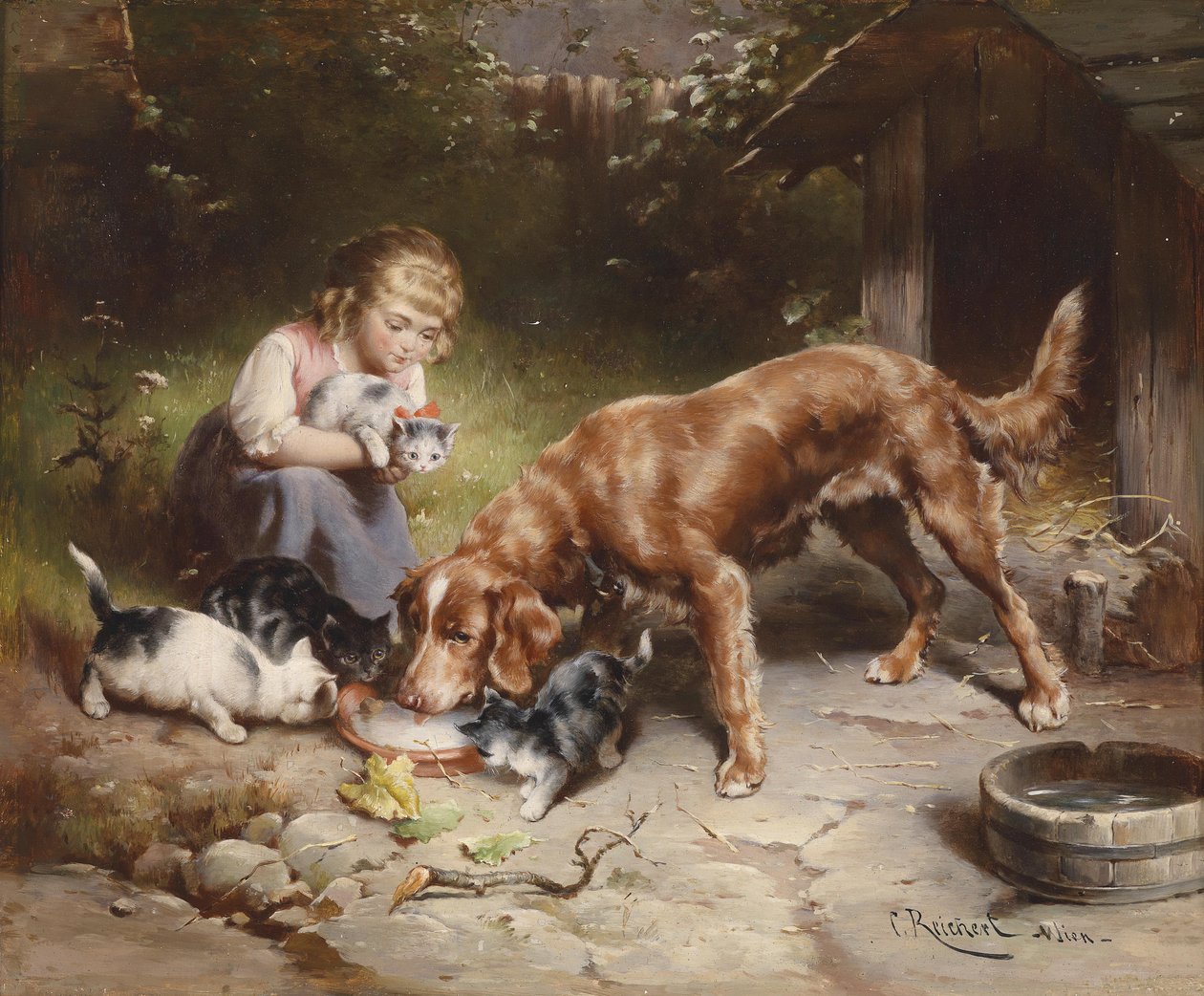 Middagsselskap av Karl Reichert