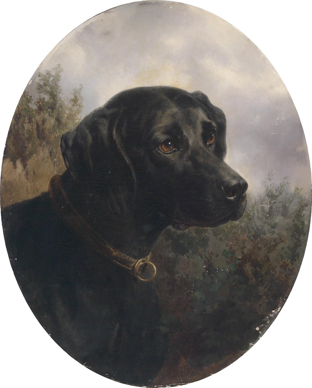 Hector, pekende hund til Arthur Ritter v. Snapper av Karl Reichert
