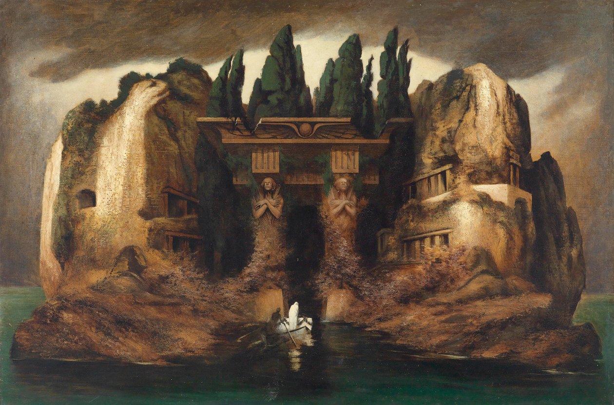 Toteninsel av Karl Wilhelm Diefenbach