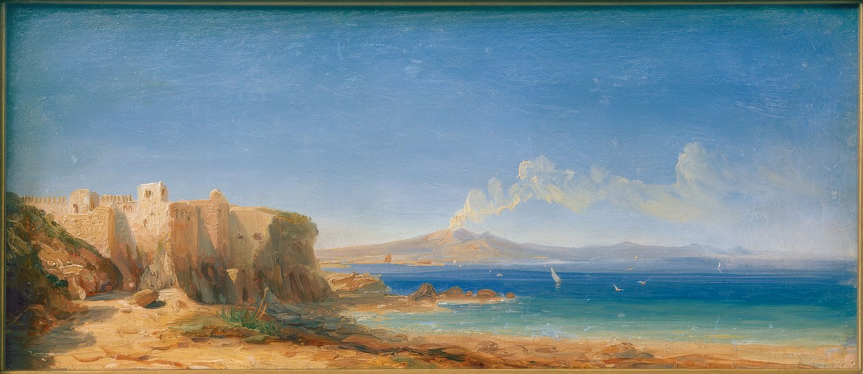 Napolibukten av Carl Blechen