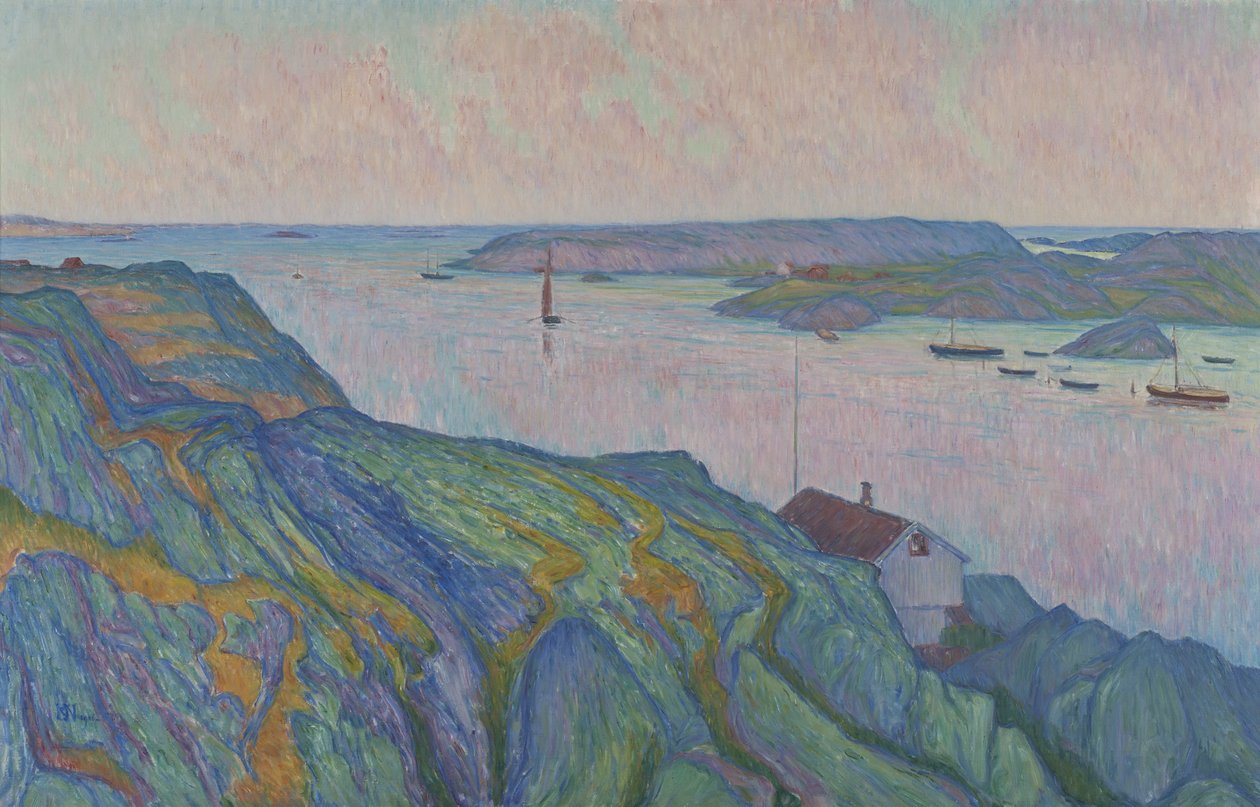 Kyrkesund, 1911 av Karl Fredrick Nordstrom