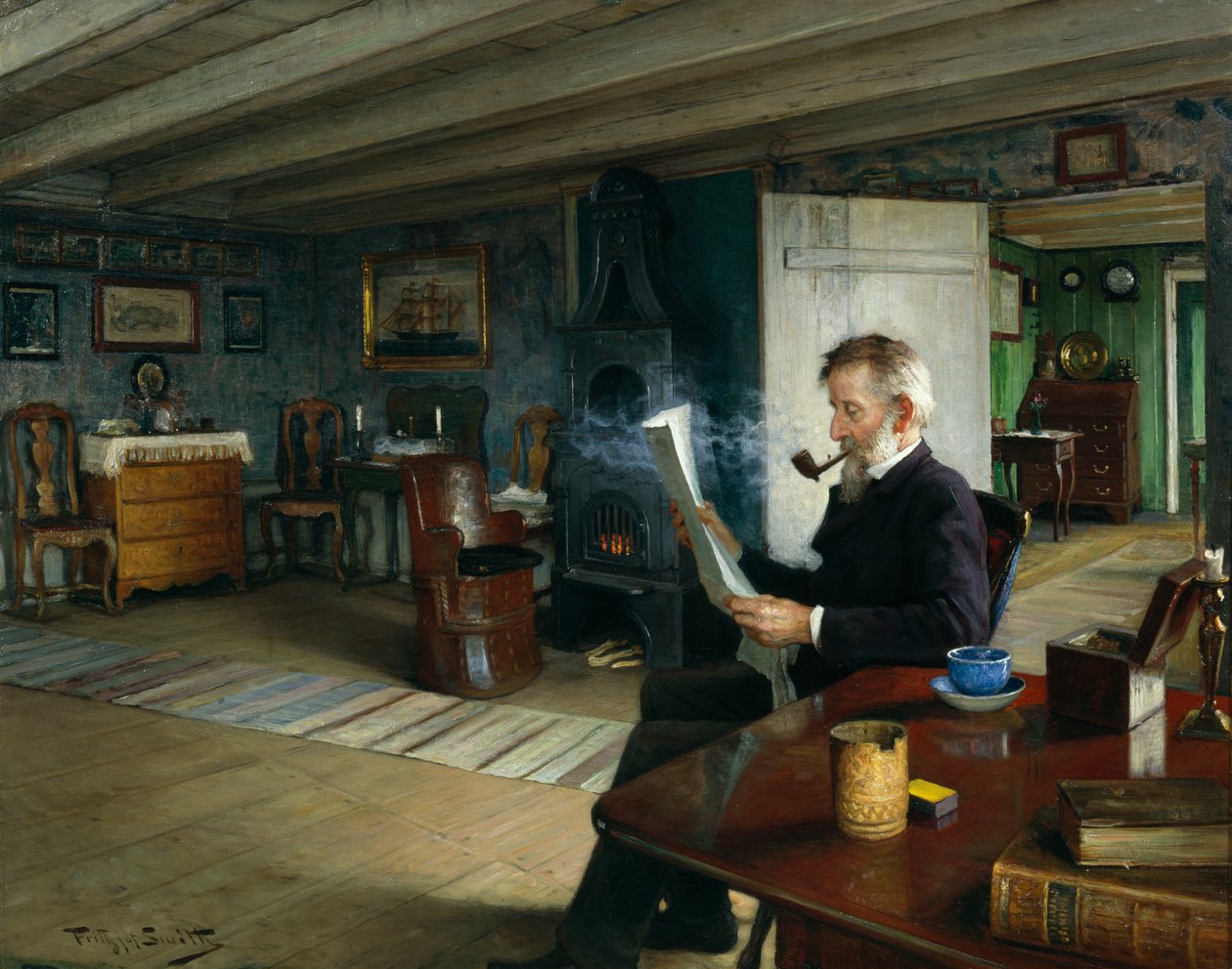 Skippernes stue av Karl Frithjof Smith