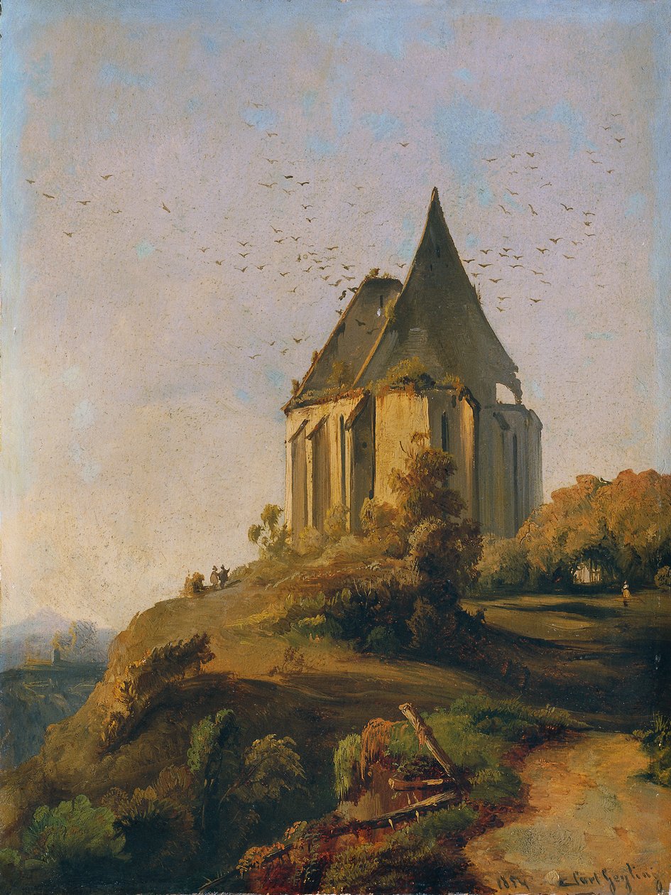 Kirchenruine av Karl Geyling