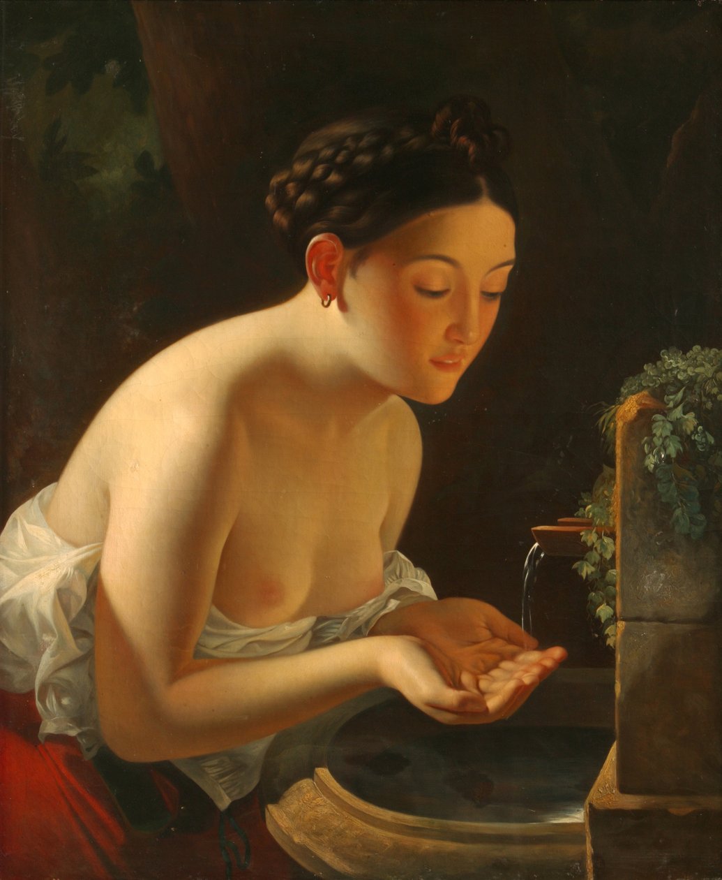Italiensk morgen av Karl Pavlovich Bryullov