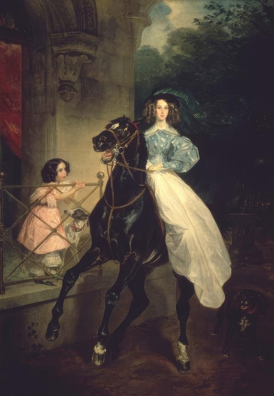 Rytter av Karl Pavlovich Bryullov