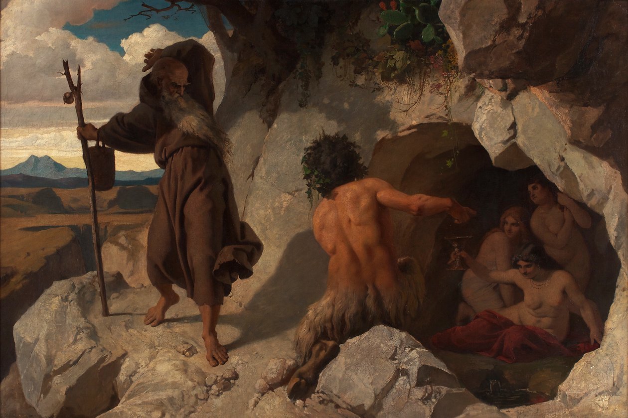 Sankt Antonius fristelse av Karl Schönbrunner