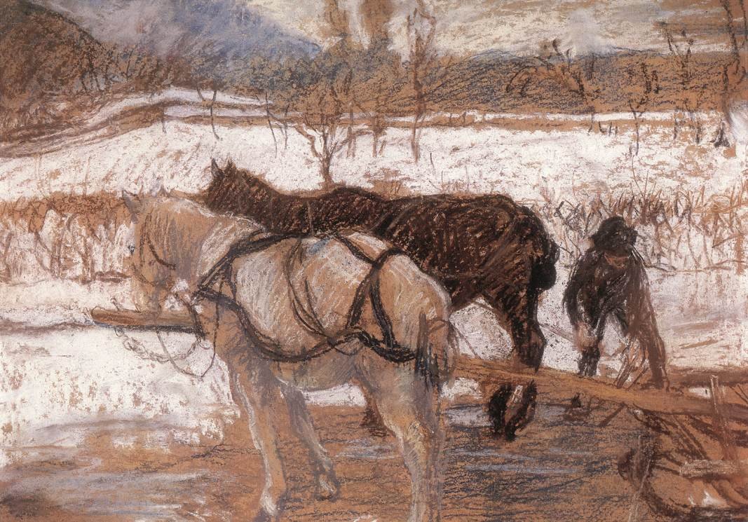 Vinter av Károly Ferenczy