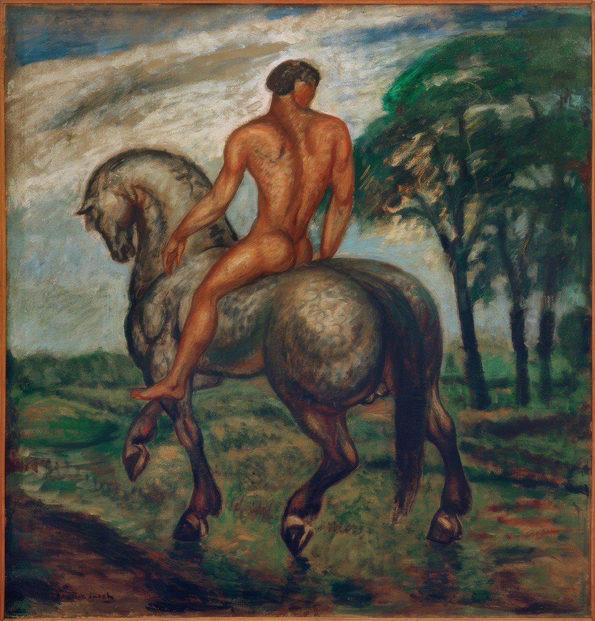 Morning Rider (Lone Rider) av Karoly Kernstok