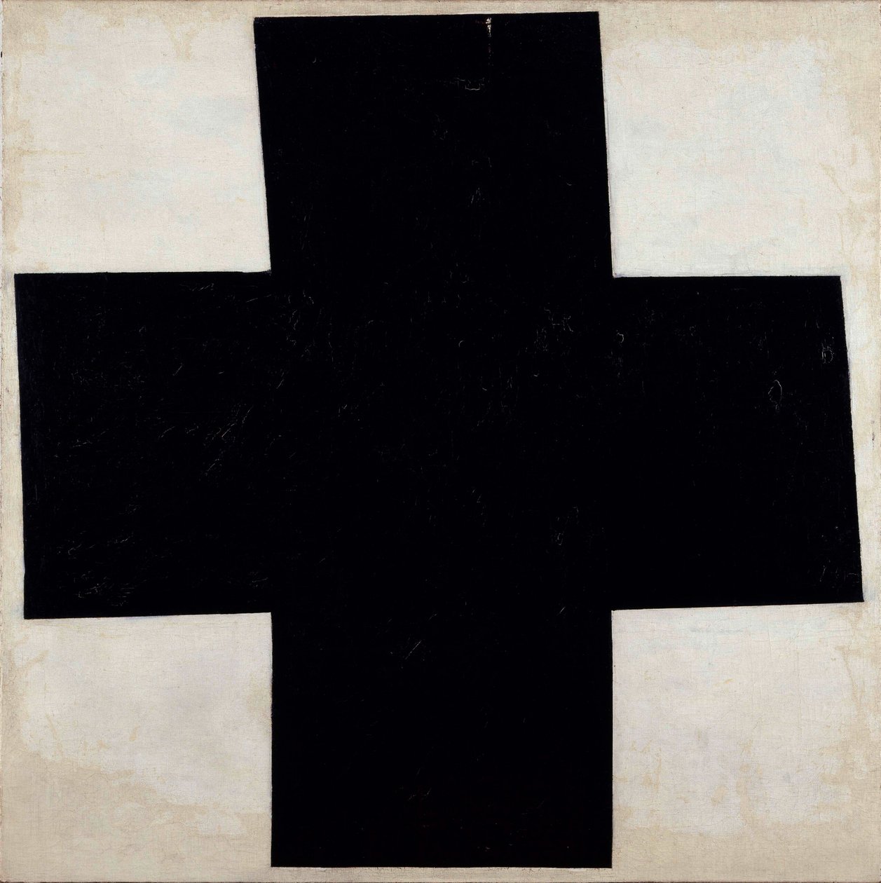 Svart kors Croix noire, 1915. av Kazimir Severinovich Malevich