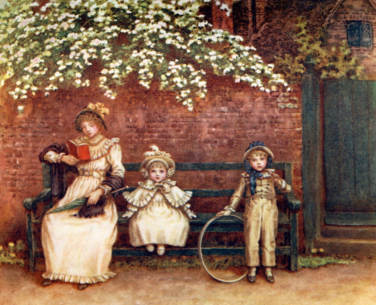 Hagesetet av Kate Greenaway. av Kate Greenaway