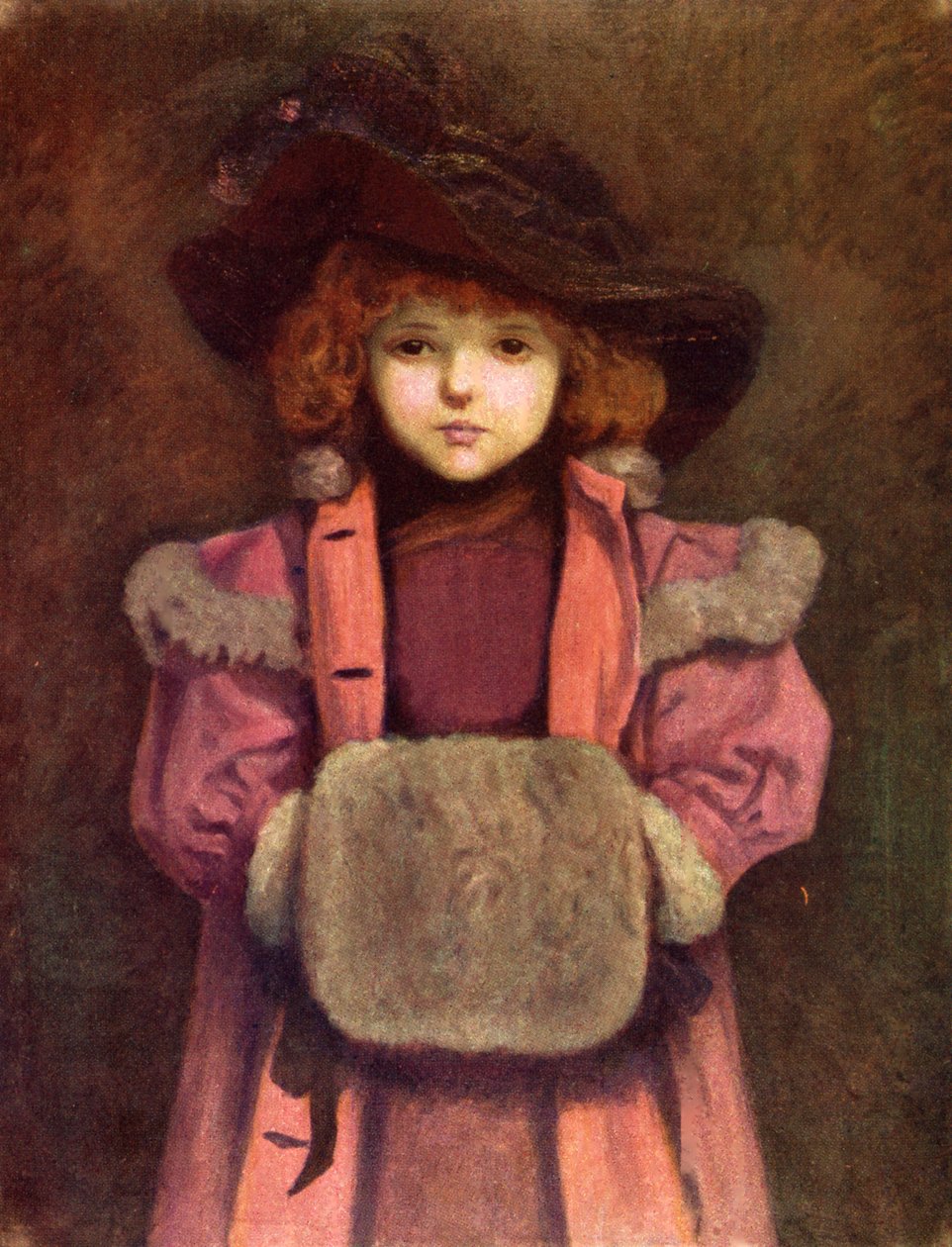 Muffen (uferdig) av Kate Greenaway av Kate Greenaway