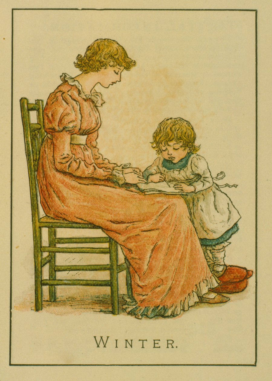 Vinter av Kate Greenaway