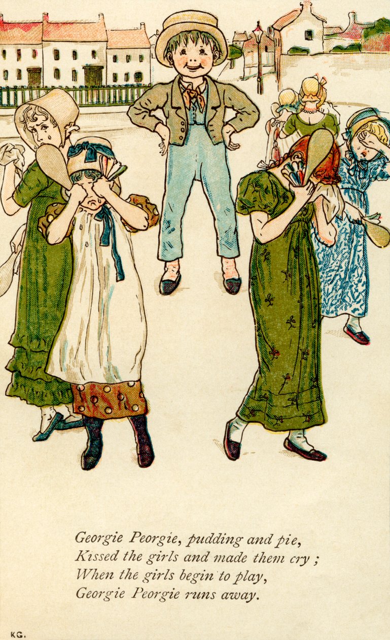 Georgie Peorgie pudding and av Kate Greenaway