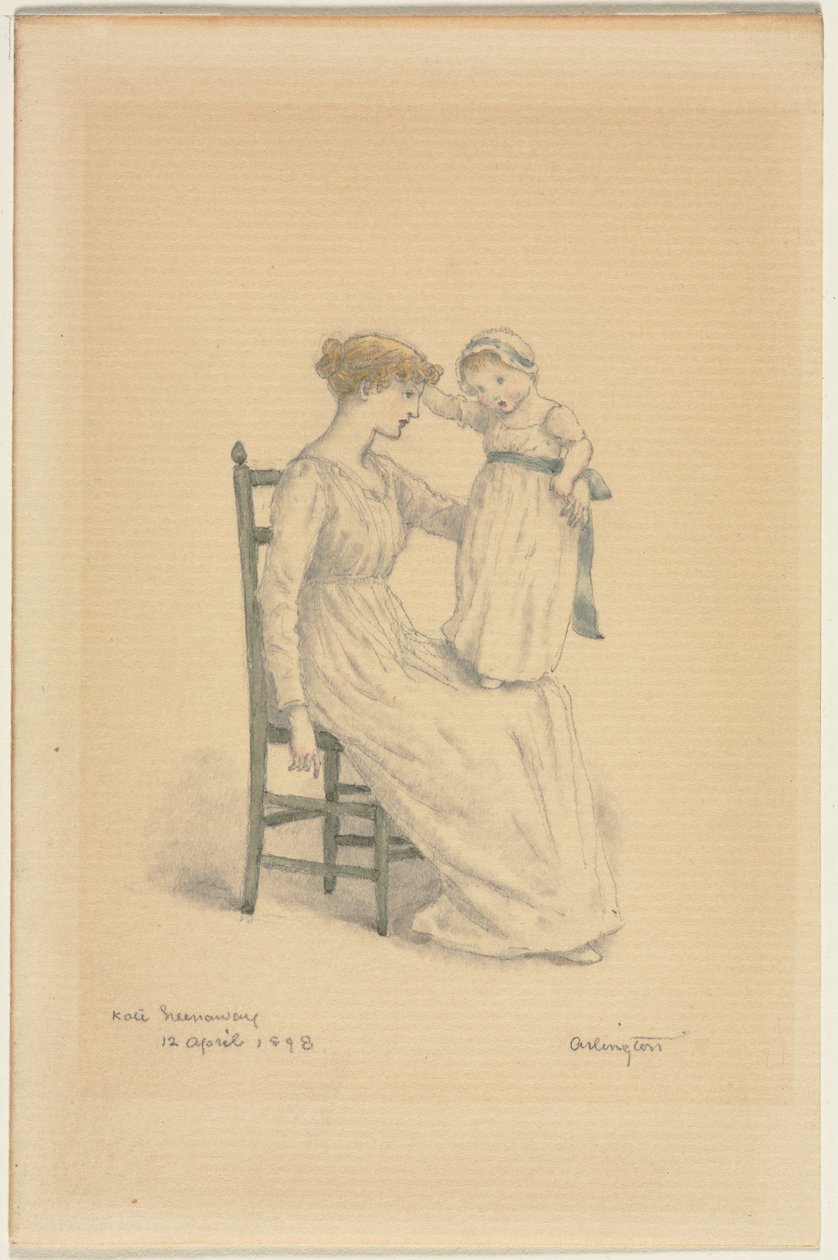 Mor og barn av Kate Greenaway