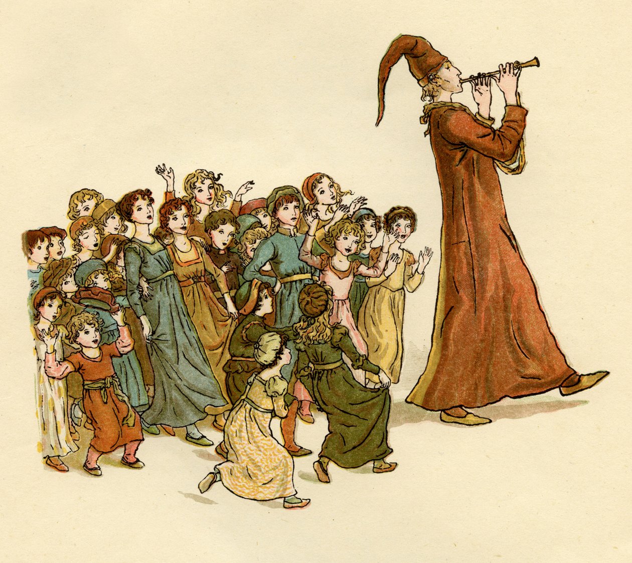 The Pied Piper of Hamelin av Kate Greenaway