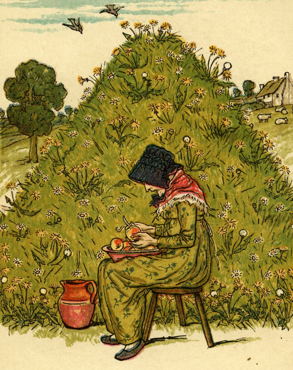 Det var en gammel av Kate Greenaway