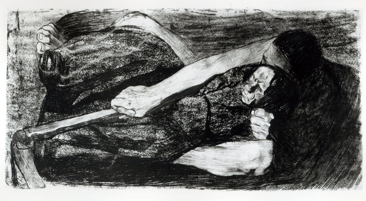 Inspirasjon, 1905 av Käthe Kollwitz