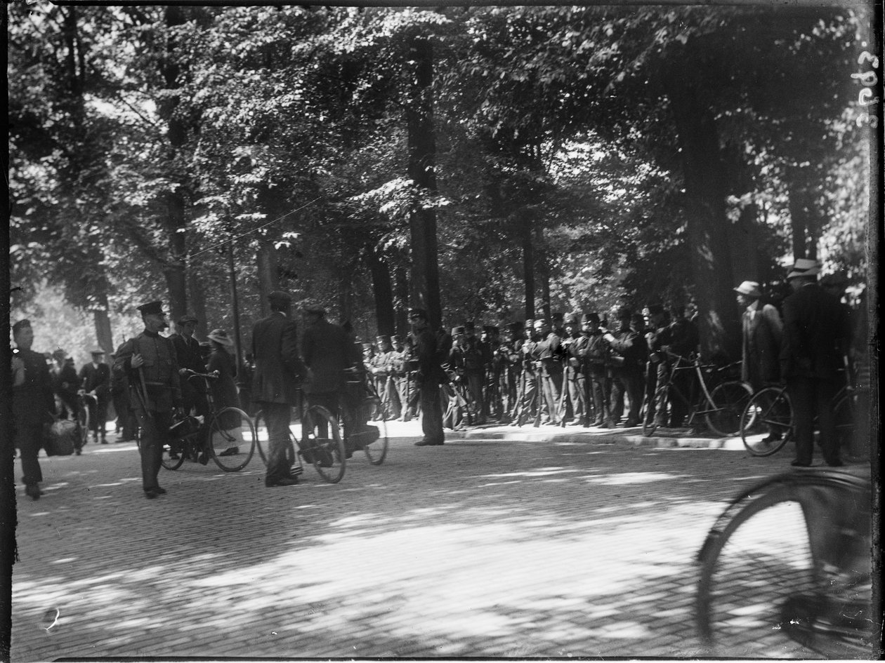 Haag, Nederland, 01.08.1914 (s/hvitt-bilde) av Katherine Jean Macfee