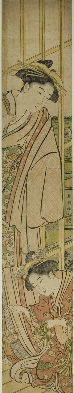 Spiller Temari av Katsukawa Shuncho