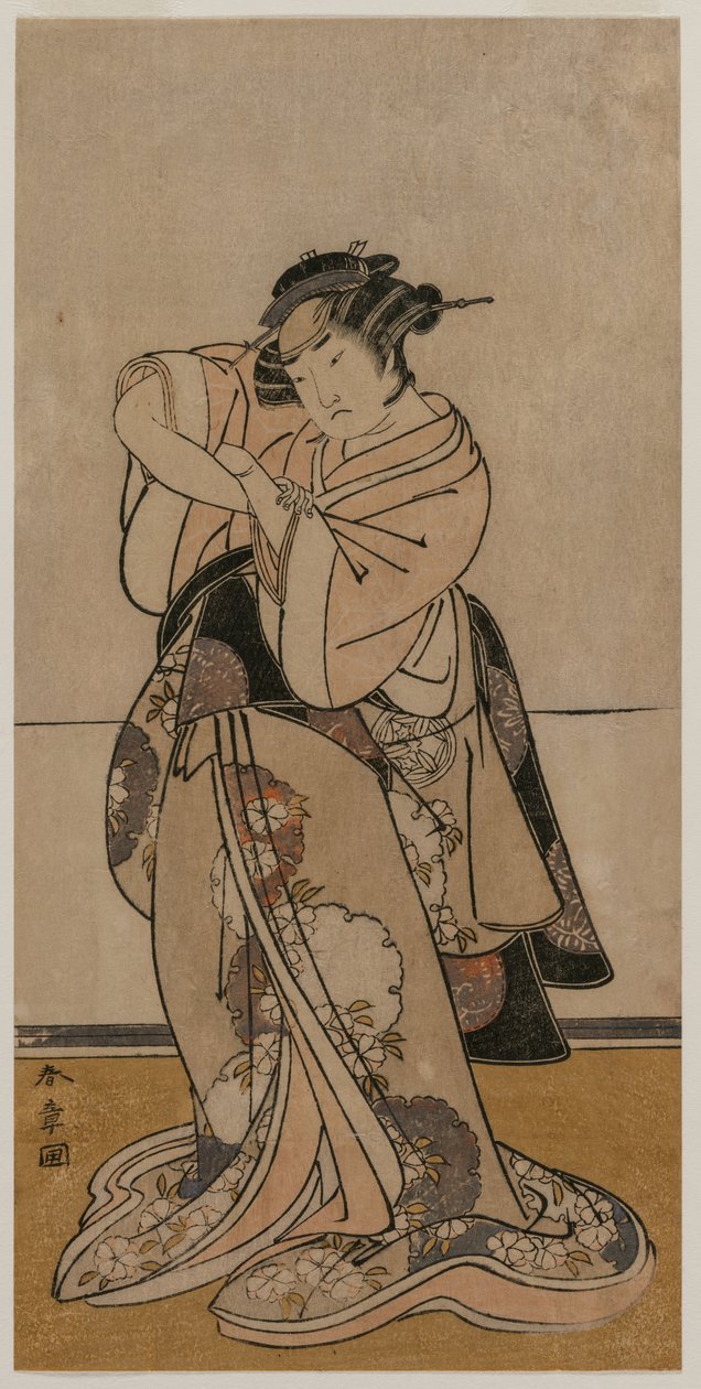 Skuespiller Yamashita Yaozo. av Katsukawa Shunsho
