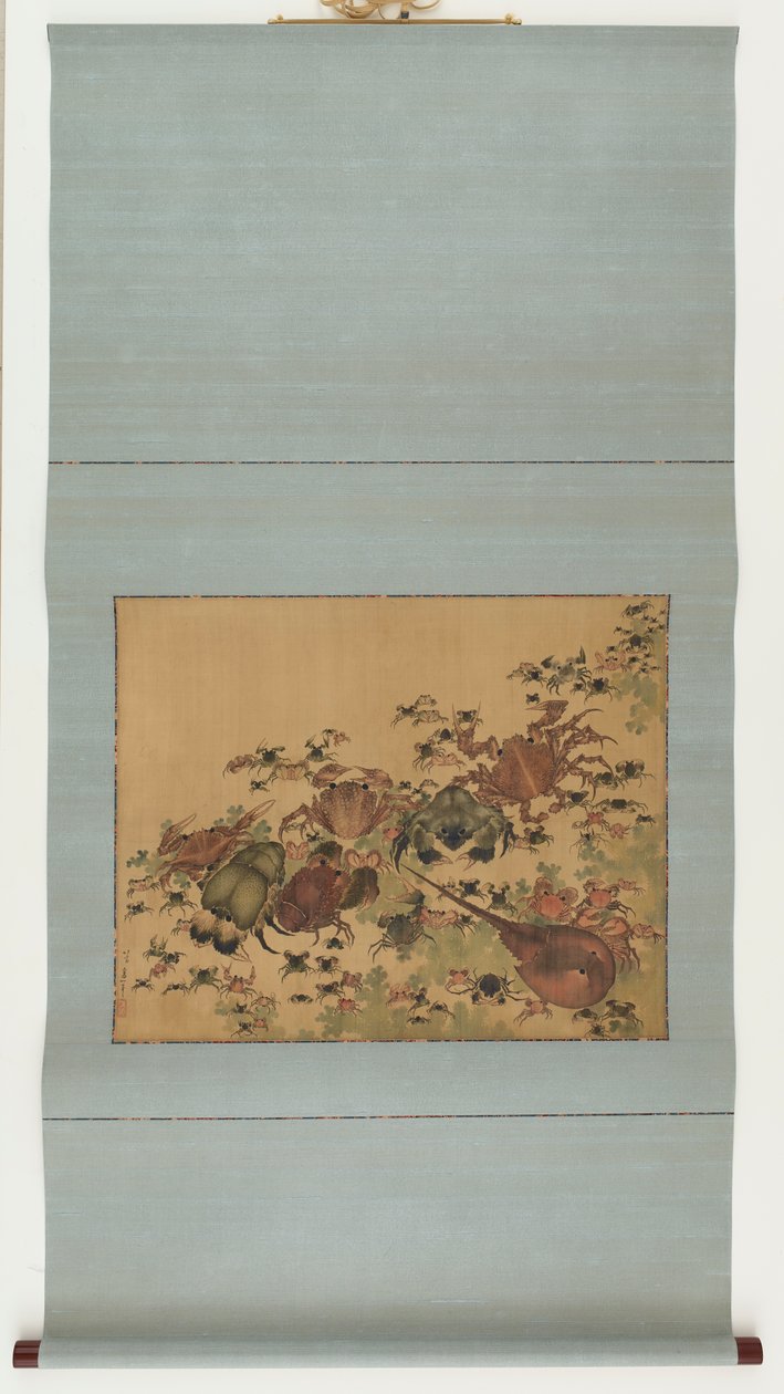 Krepsdyr, Edo-perioden, 1825-1830. av Katsushika Hokusai