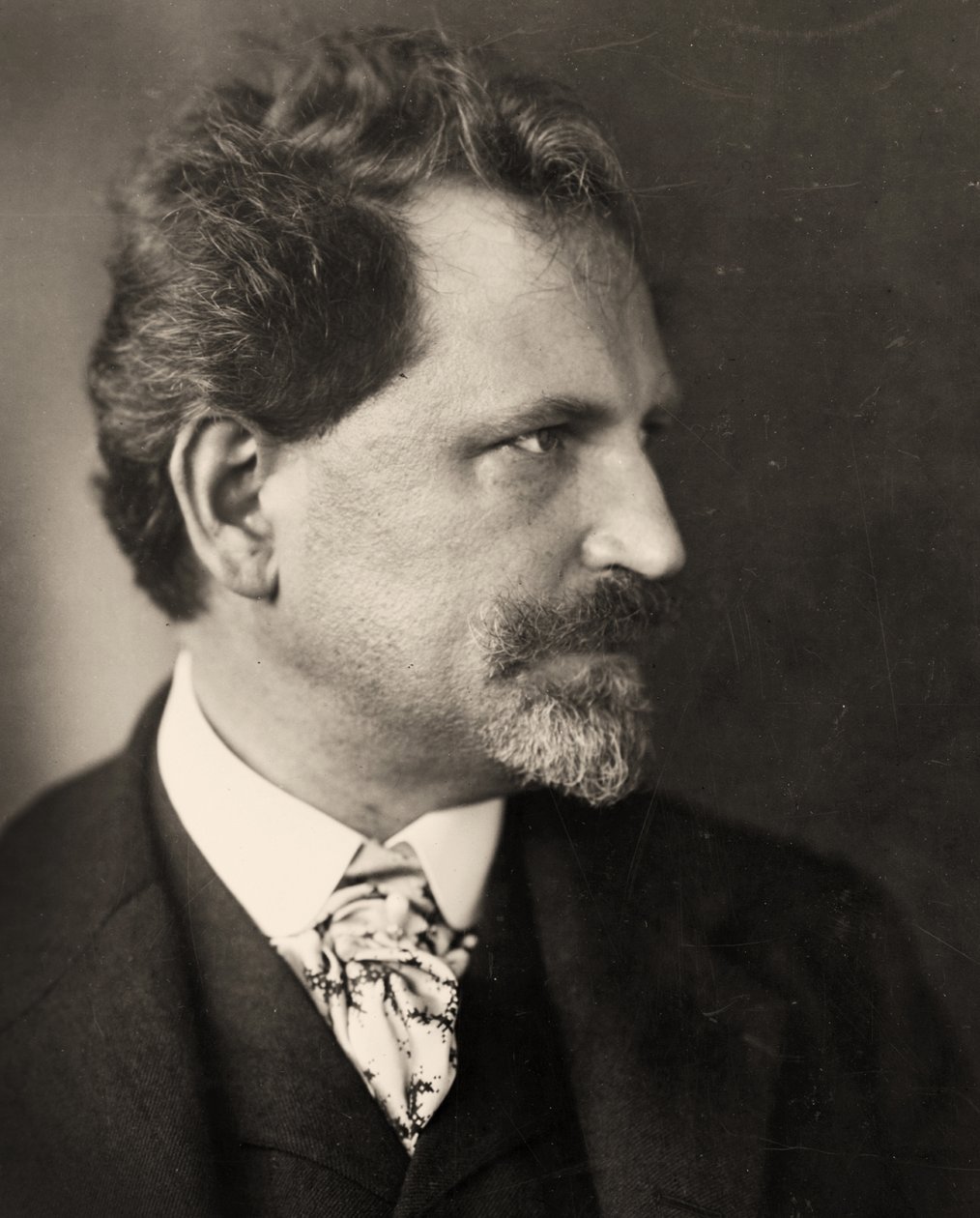 Portrett av Alfons Mucha av Alec Hunter