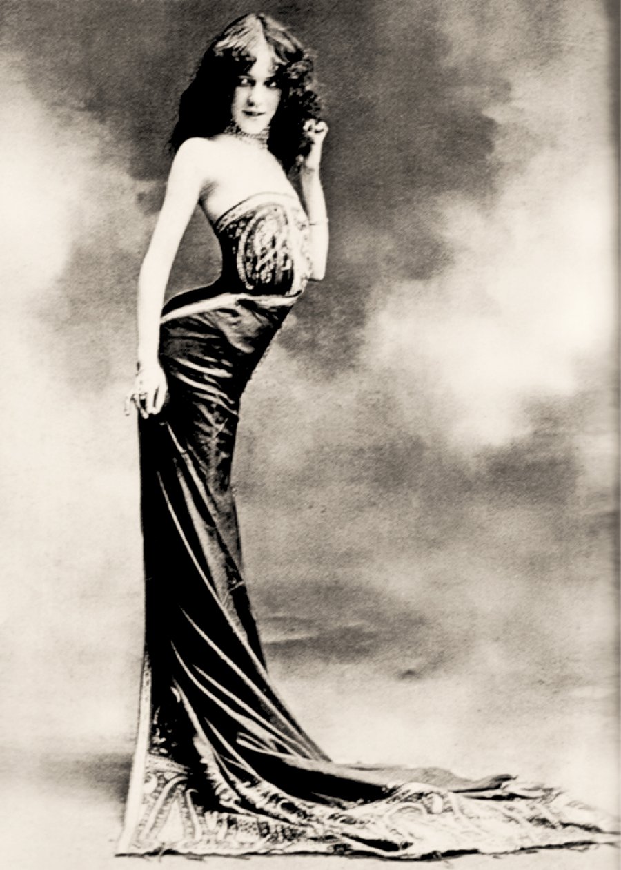 Portrett av Edith La Sylphe (bilde) av Alec Hunter