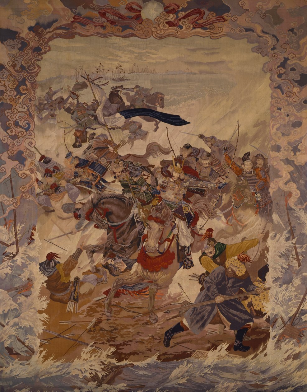 Den mongolske invasjonen av Kawashima Jimbei Ii