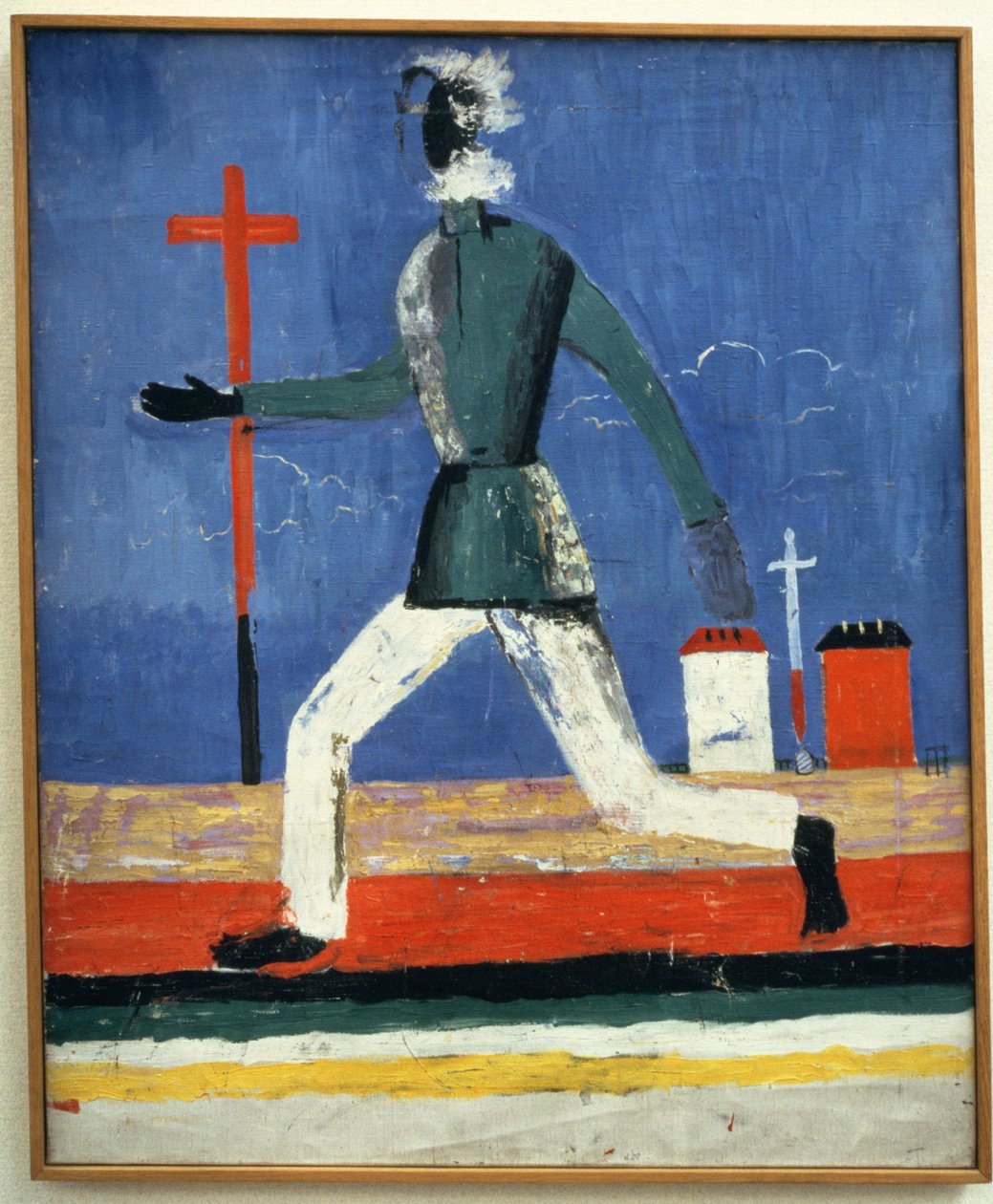 Den løpende mannen av Kazimir Severinovich Malevich