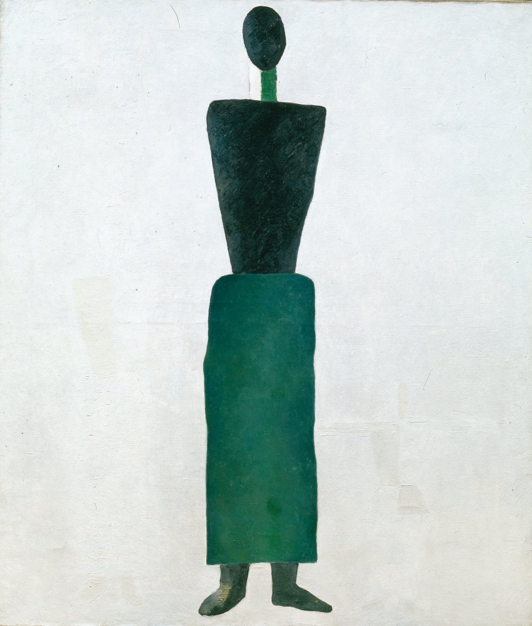 Kvinnefigur, 1928-1929. av Kazimir Severinovich Malevich