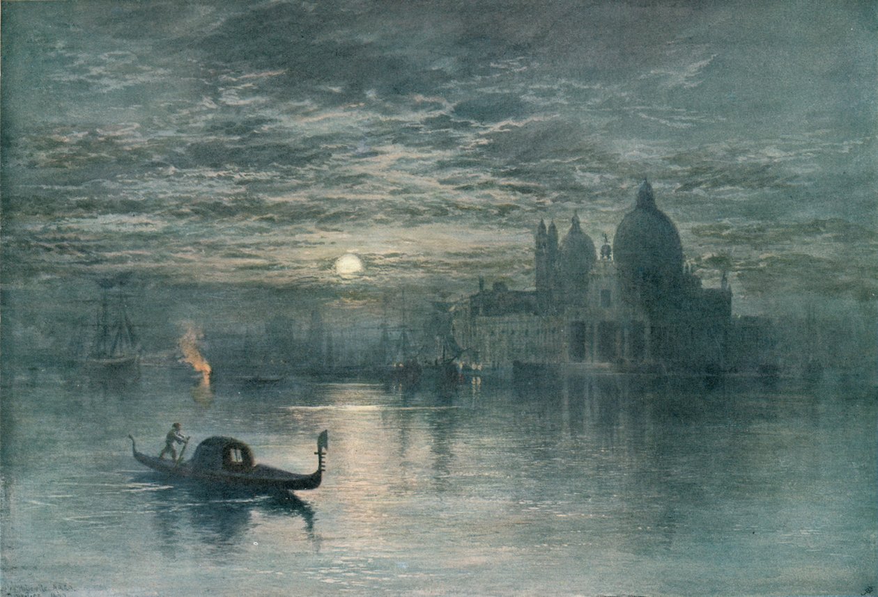 S. Maria Della Salute, c1852-1891, 1906. av Keeley Halswelle