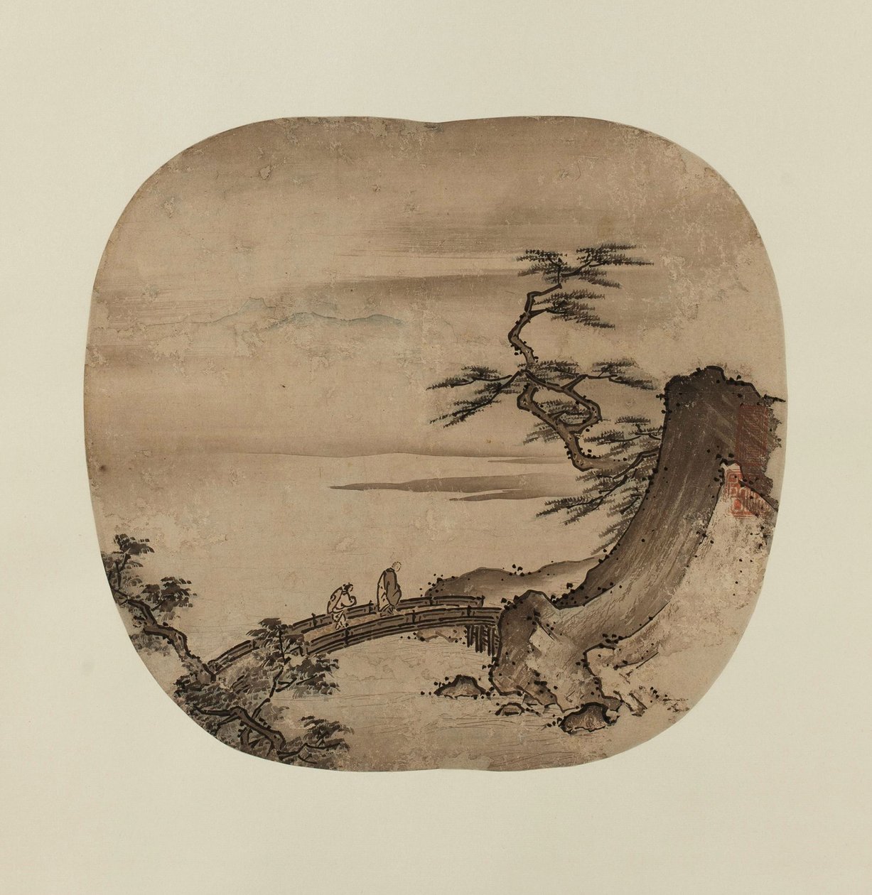 Landskap, andre halvdel av 1400-tallet av Kenkō Shōkei