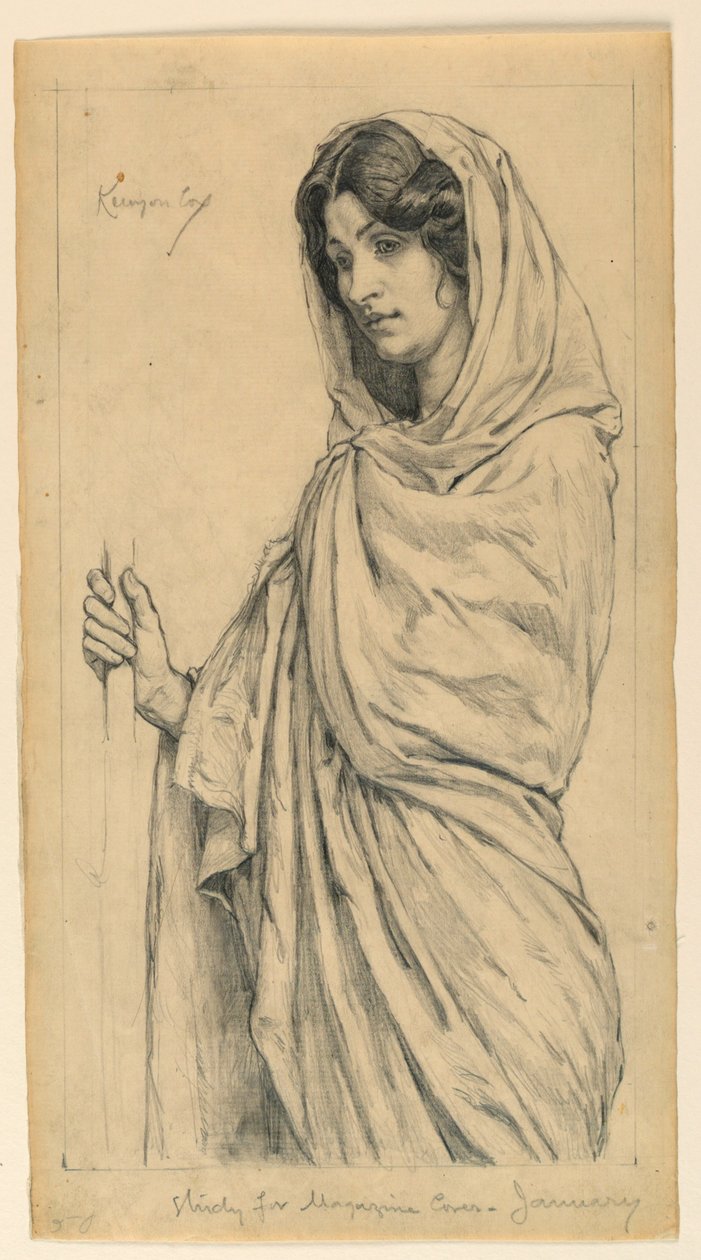 Design for magasinomslag av Kenyon Cox