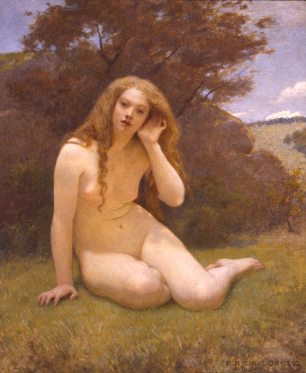 Ekko, 1892. av Kenyon Cox
