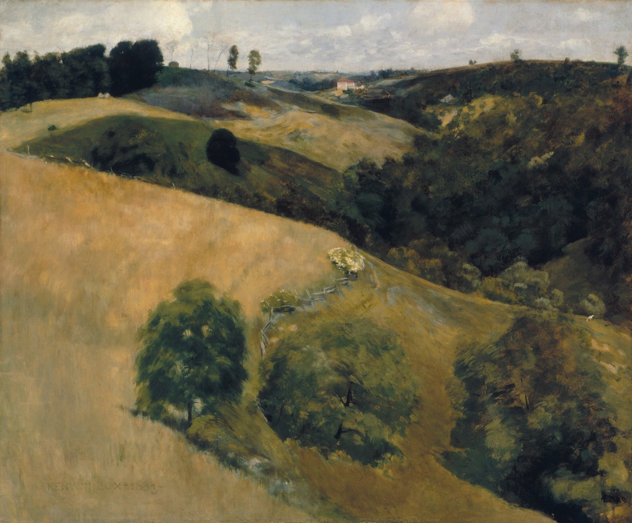 Flying Shadows, 1883. av Kenyon Cox