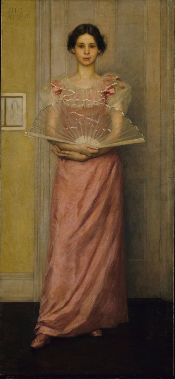 Louise Howland King Mrs. Kenyon Cox, 1892. av Kenyon Cox