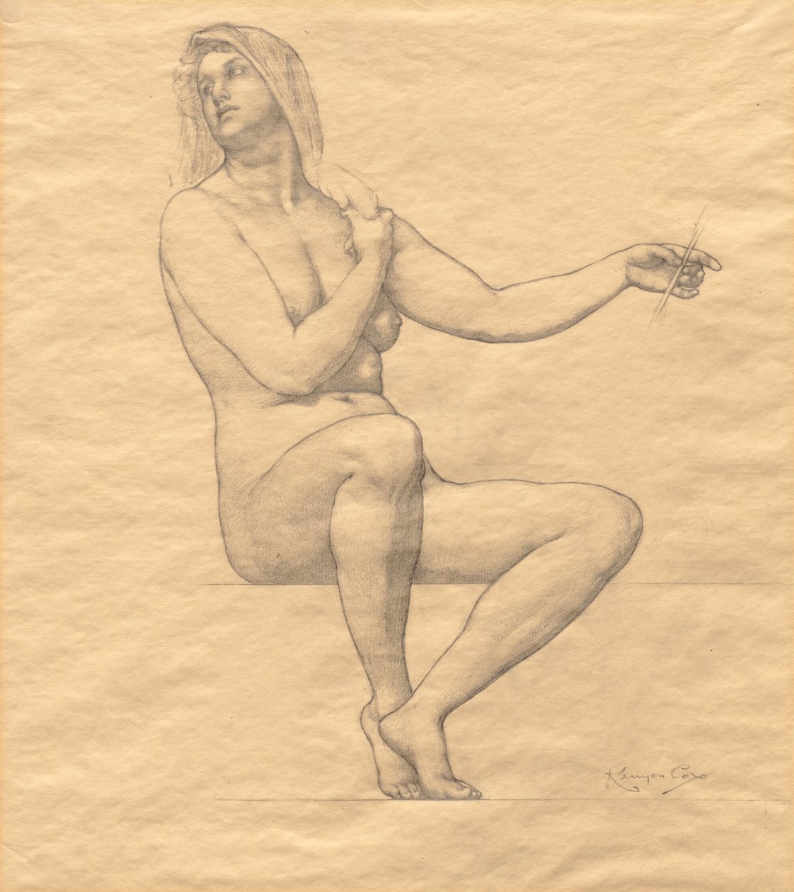 Skisse av Kenyon Cox