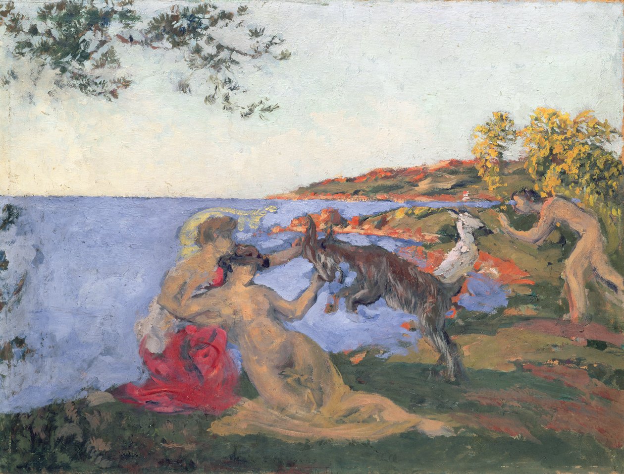 Mytologisk scene, ca. 1903 (olje på papp) av Ker Xavier Roussel
