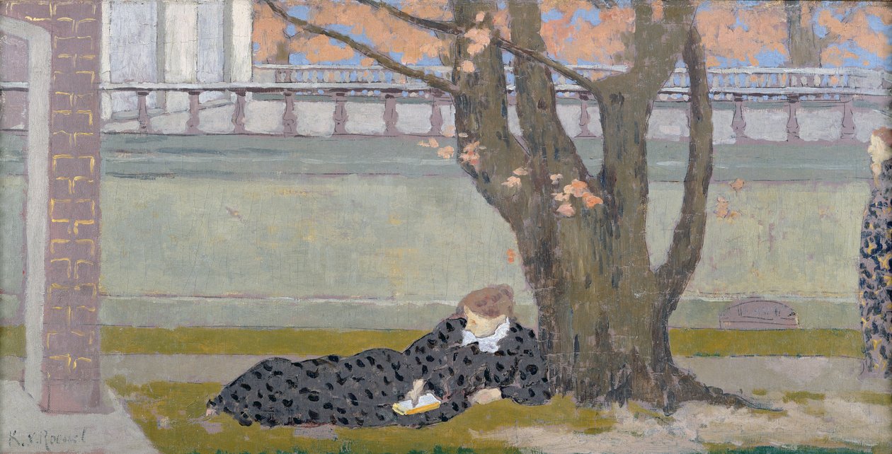 The Terrace at the Tuileries, c.1892-3 av Ker Xavier Roussel