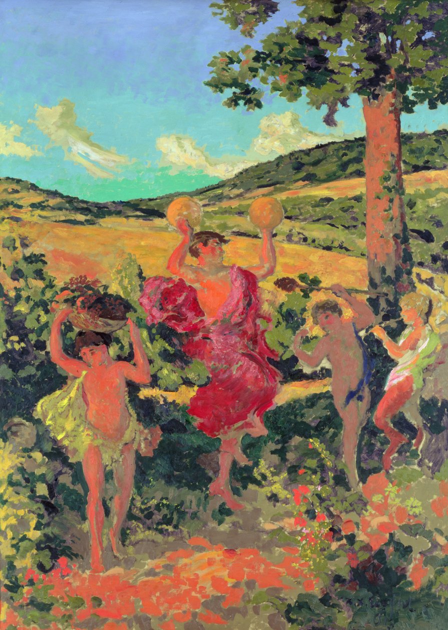 The Triumph of Bacchus (Fete Champetre), 1911-13 av Ker Xavier Roussel