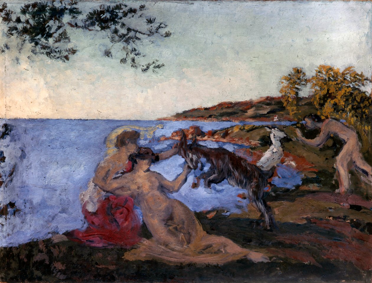 Mytologisk motiv, c1903 av Ker Xavier Roussel