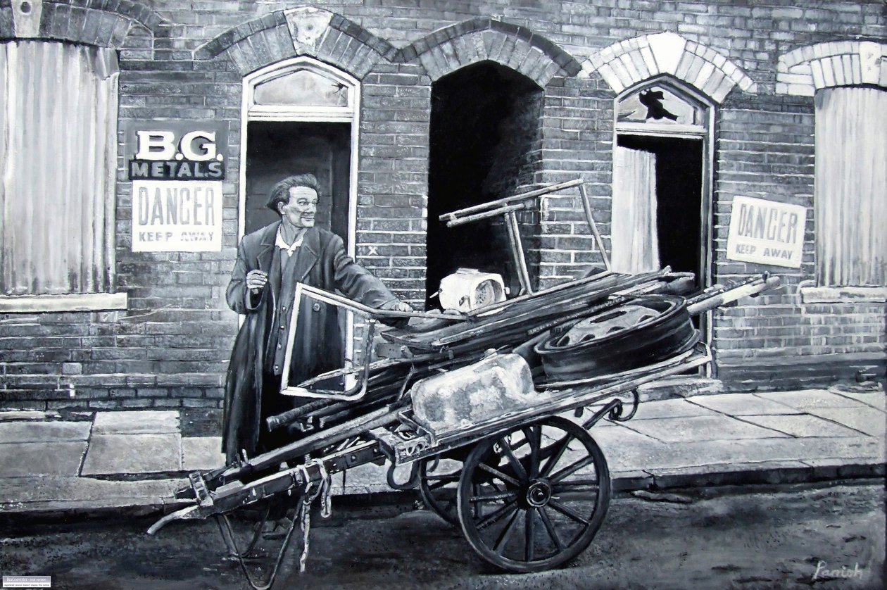 Any Old Iron, 2007 (olje) av Kevin Guild of Railway Artist Parrish