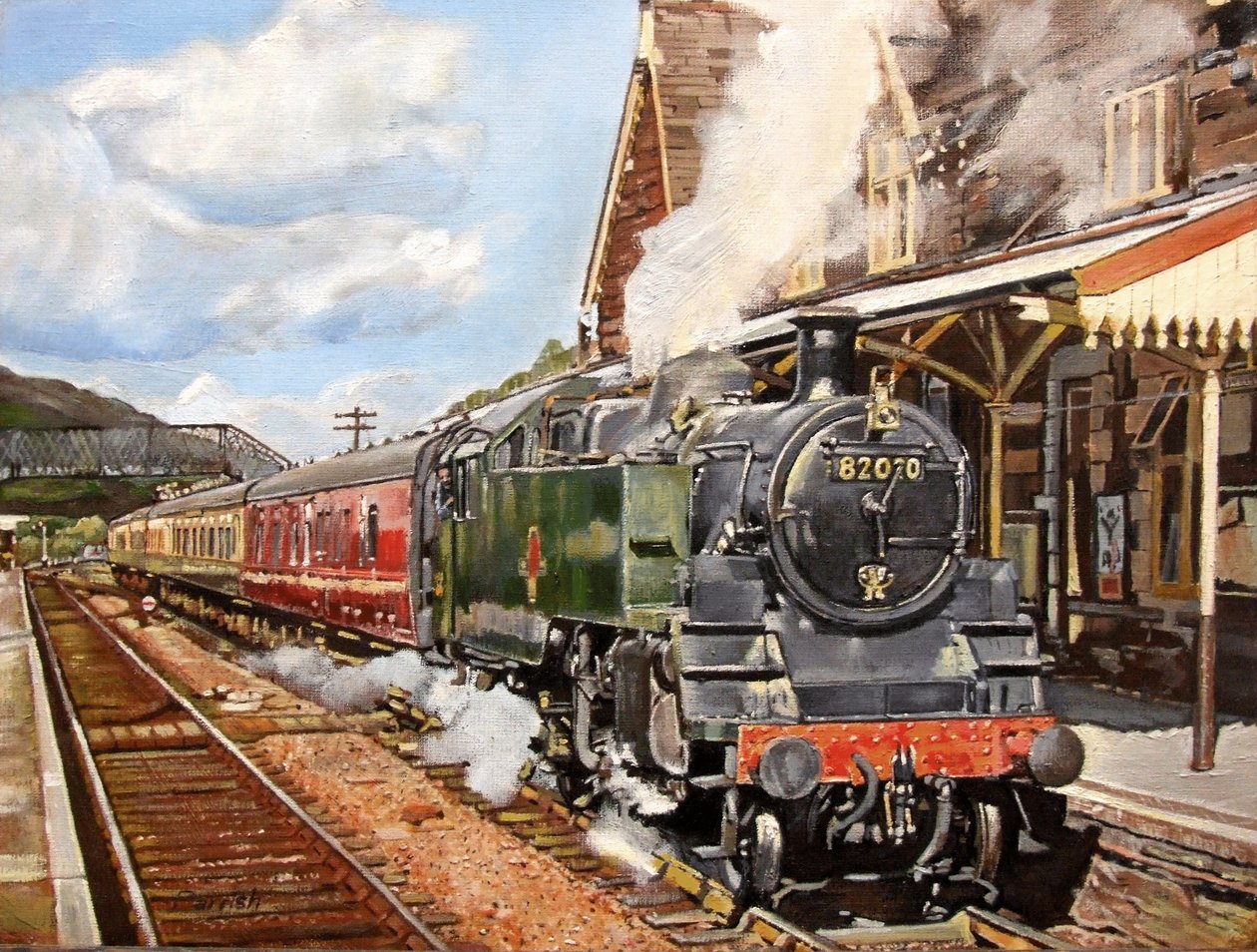 Standard Splendour, 2008 av Kevin Guild of Railway Artist Parrish