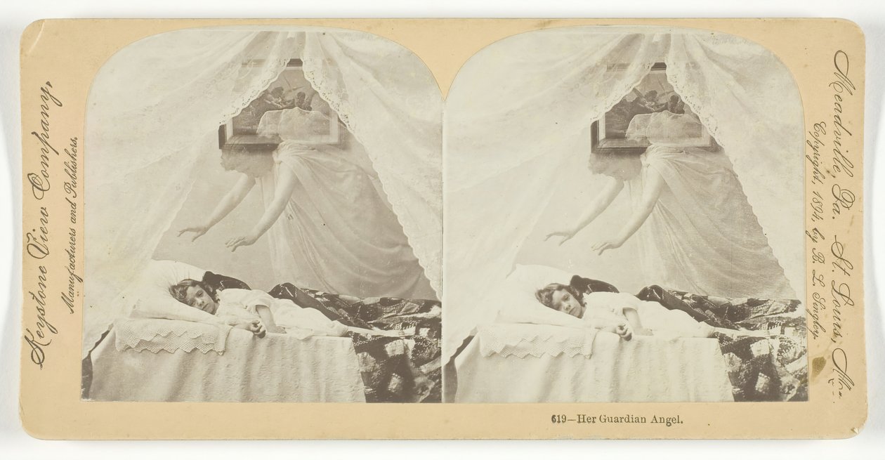 Hennes skytsengel, 1894. av Keystone View Company