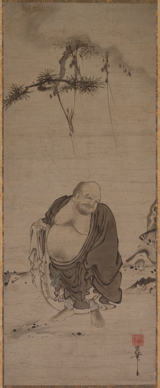 Hotei, sent på 1300-tallet – tidlig på 1400-tallet. av Kichizan Mincho