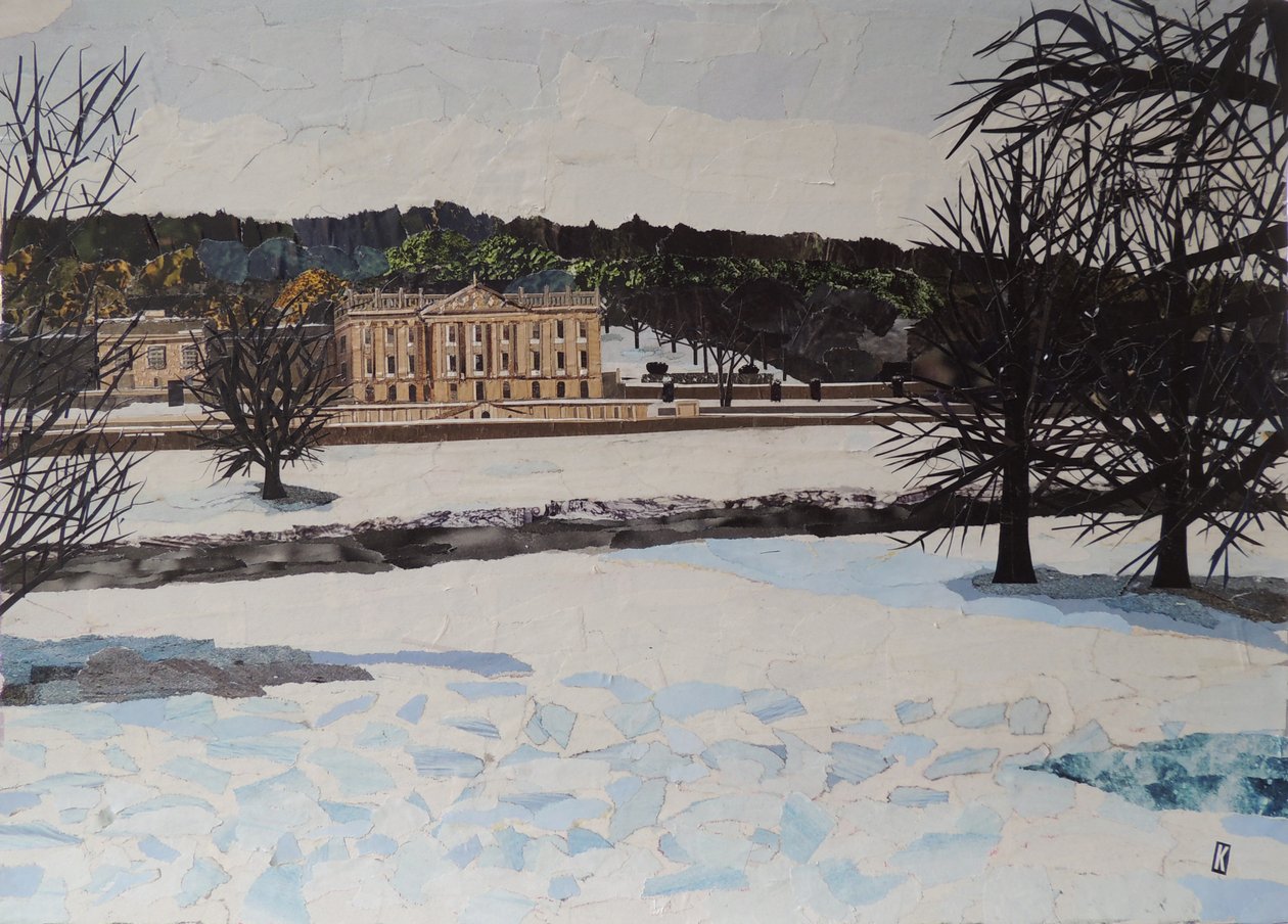 Chatsworth i snøen av Kirstie Adamson