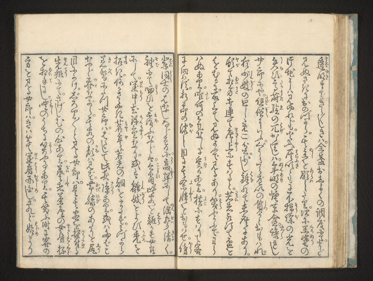 Tekst av Kitagawa Utamaro