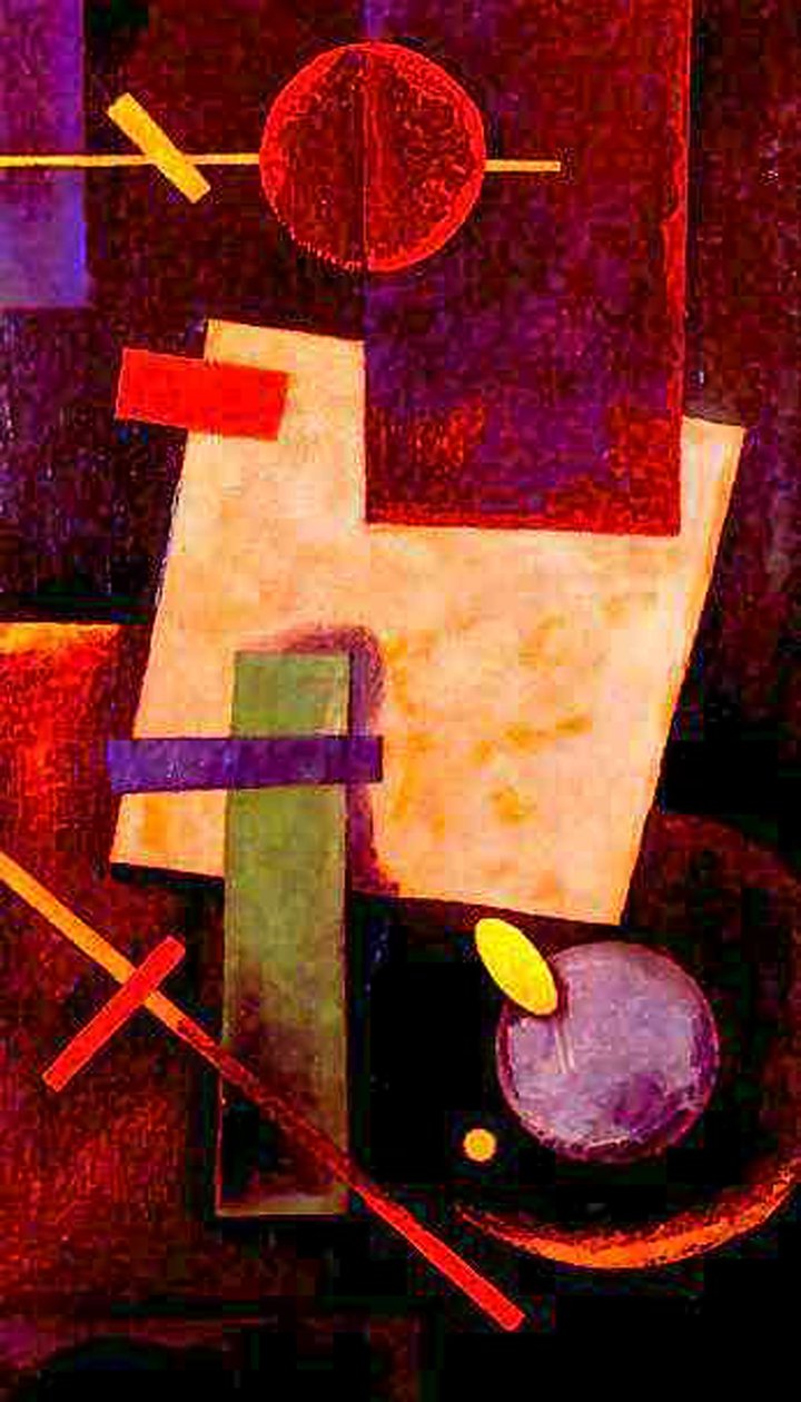 Suprematistisk komposisjon, 1916 av Ivan Vassilyevich Klyun