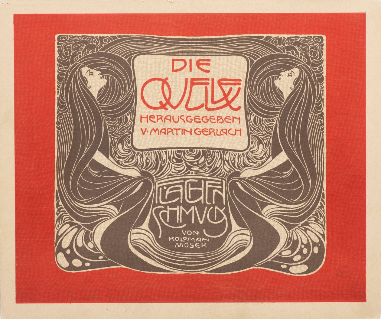 Kilden, 1901. av Koloman Moser