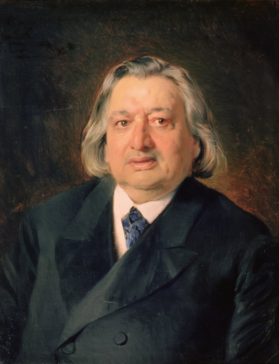 Portrett av Ossip Petrov (1807-78), 1870 av Konstantin Egorovich Makovsky